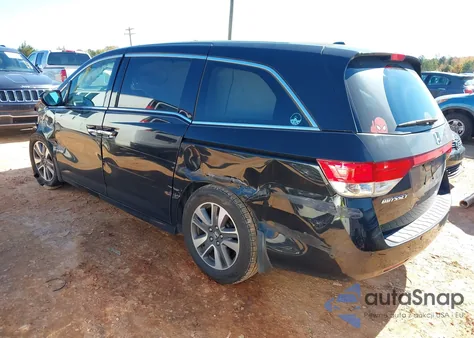 2015 Honda Odyssey Touring/Touring Elite from USA, damaged, VIN 5FNRL5H97FB043629